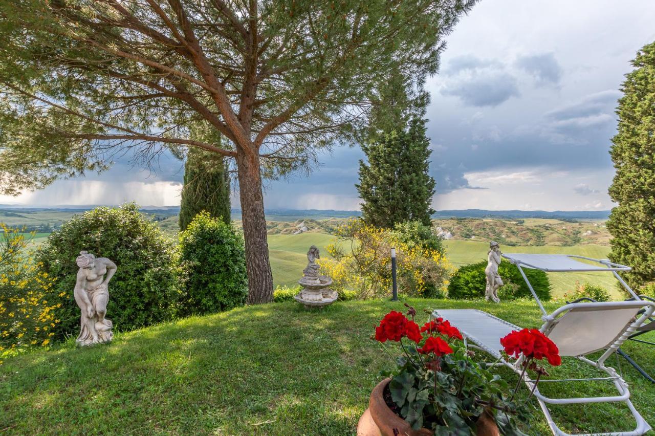 Tuscany Balcony: Crete Senesi Casetta Екстериор снимка