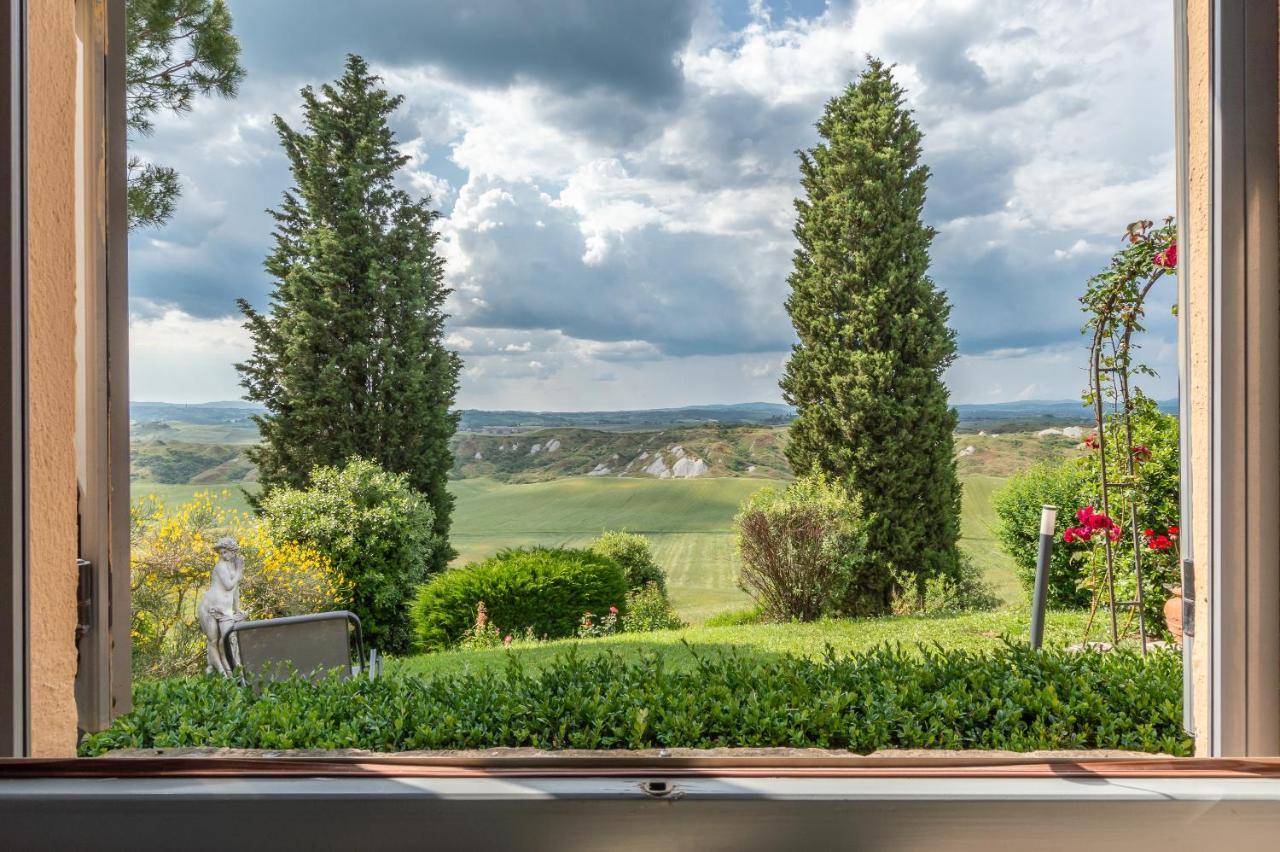 Tuscany Balcony: Crete Senesi Casetta Екстериор снимка