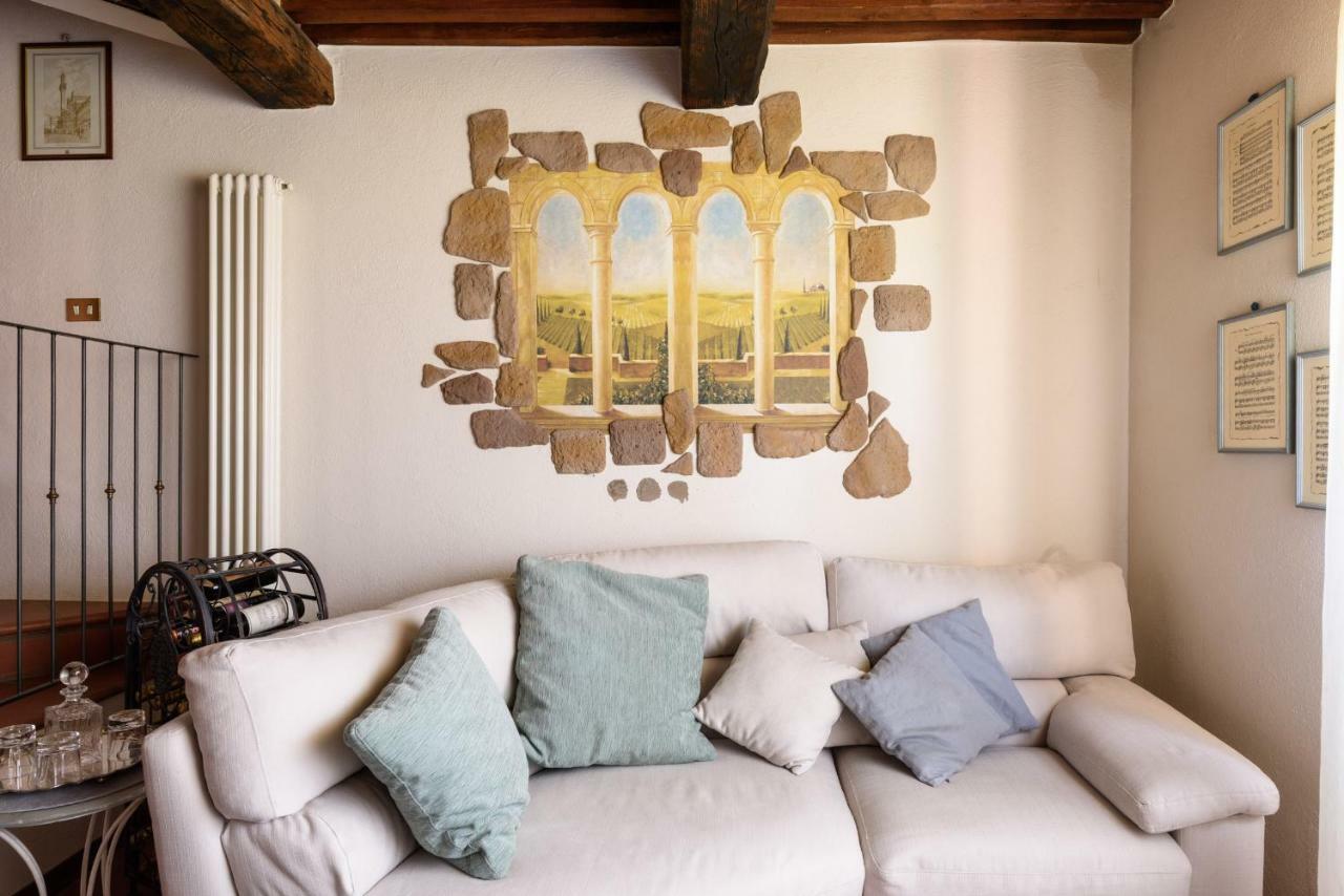 Tuscany Balcony: Crete Senesi Casetta Екстериор снимка