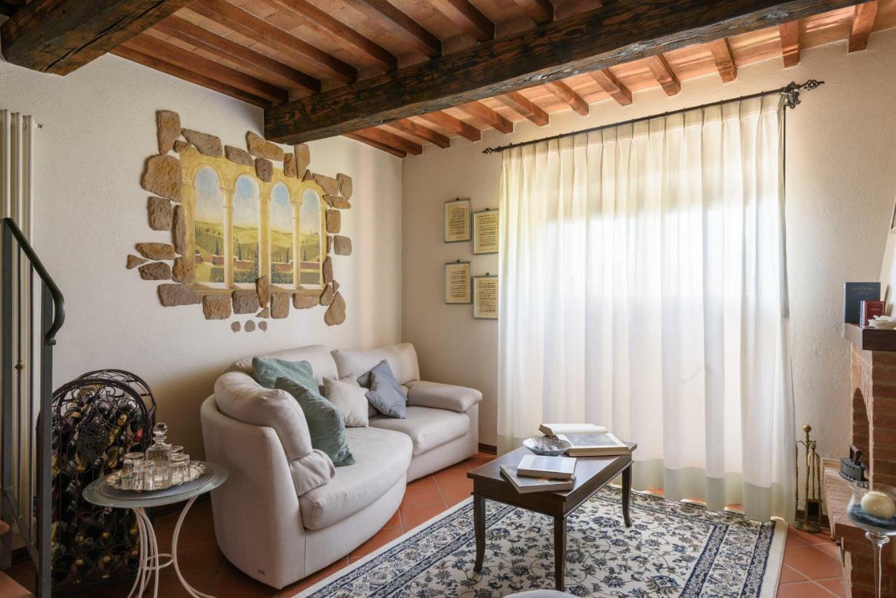 Tuscany Balcony: Crete Senesi Casetta Екстериор снимка